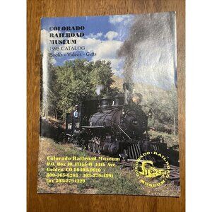 Vintage Colorado Railroad Museum Catalog Book 1995 Books Videos Gifts